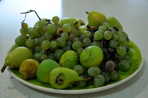 Dessert plate 스톡 사진