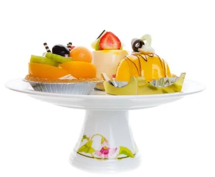 Dessert platter Stock Photos
