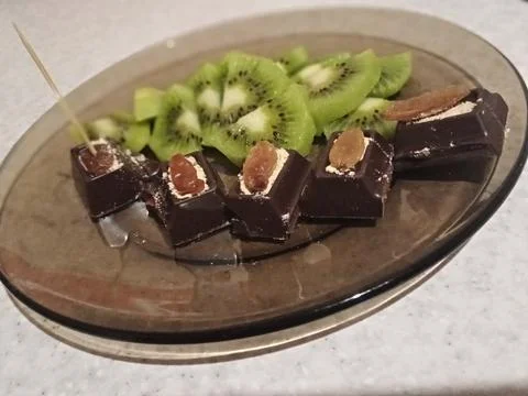 Dessert Platter 스톡 사진