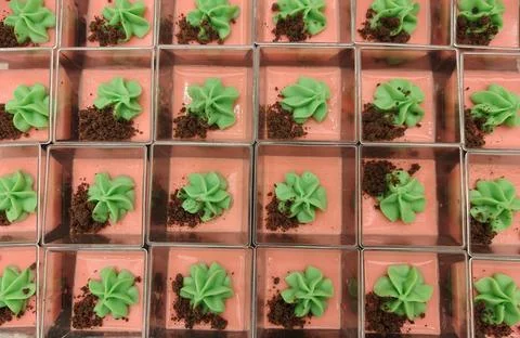 Dessert Pudding Stock Photos