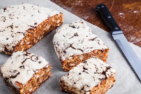 Dessert Rye Bread Stock Photos
