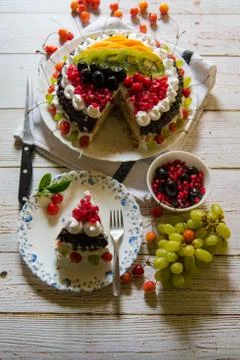 Dessert spread Stock Photos