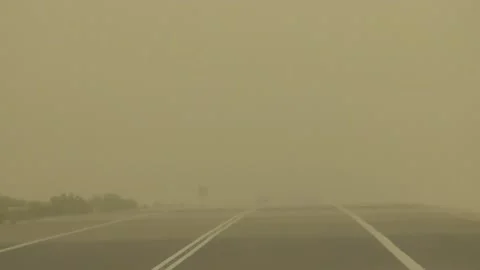 Dessert storm uae Stock Footage 157944409