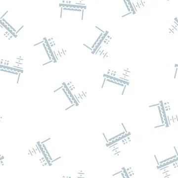 Dessert table buffet glyph vector seamless pattern イラスト素材