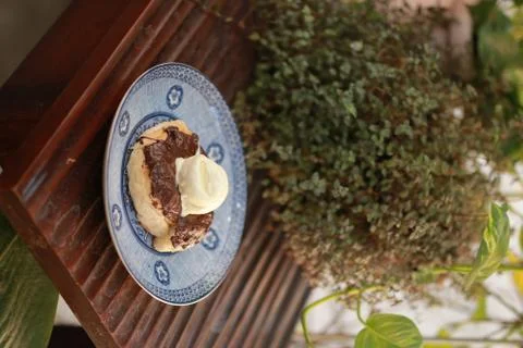 Dessert time Foto stock