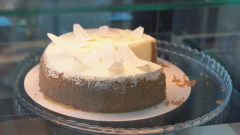 Desserts and sweets on display Stock Footage 280302520
