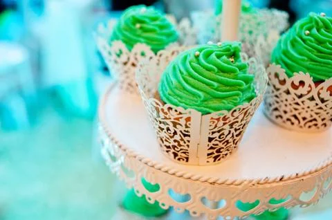 Desserts, cakes Stock-Fotos