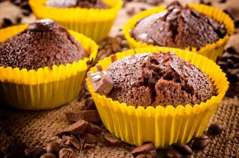 Desserts cup Stock Photos
