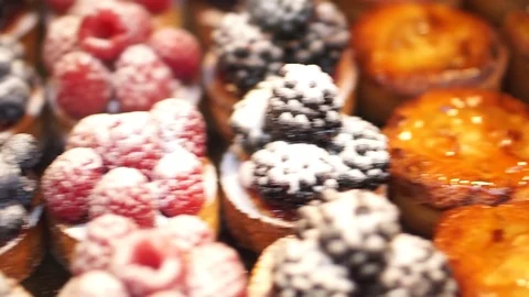 Desserts Stock Footage
