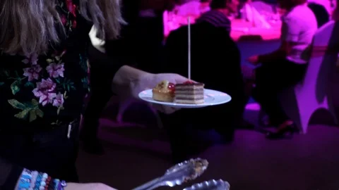 Desserts on a party Stock Footage 99007100