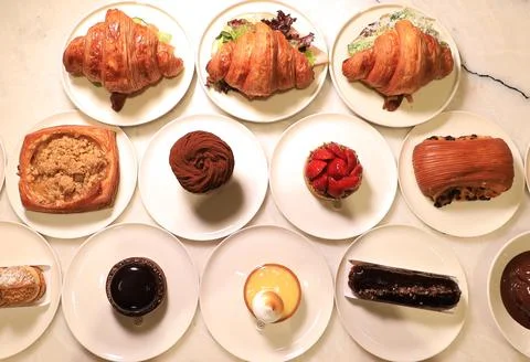 Desserts Foto stock