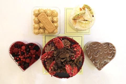 Desserts 스톡 사진