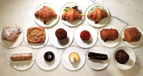 Desserts Foto stock