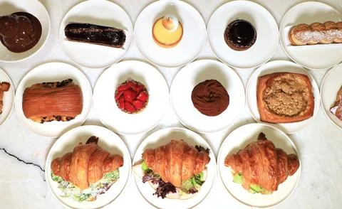 Desserts Foto stock