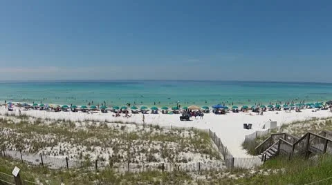 Destin FL Beach Vídeos de archivo 11762695