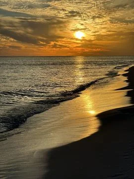 Destin, FL Sunset 4 Stock Photos