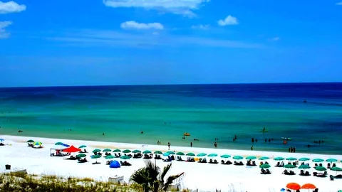 Destin Florida Beach Stock Footage 120206931