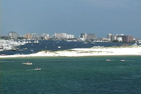 Destin Harbor Stock Footage 508996