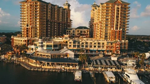 Destin Harbor 動画素材 94315085
