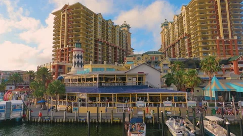 Destin Harbor Vídeos de archivo 156057571