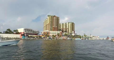 Destin Harbor Stock Footage 157606515