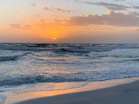 Destin Sunset 07 Stock Photos