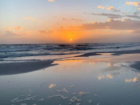 Destin Sunset 08 Stock Photos
