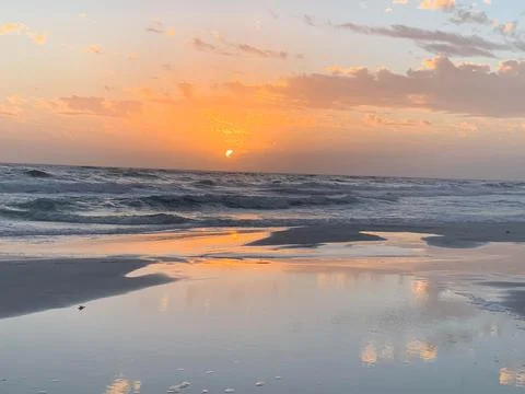 Destin Sunset Stock Photos