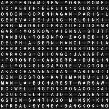 Destination background Stock Illustration