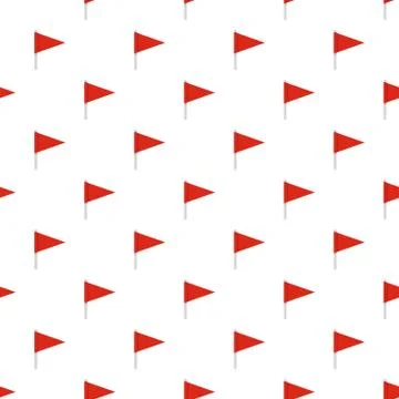 Destination flag pattern seamless Illustrazione stock