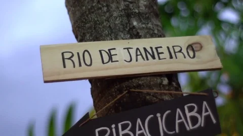 Destination Signs Stock Footage 73279519