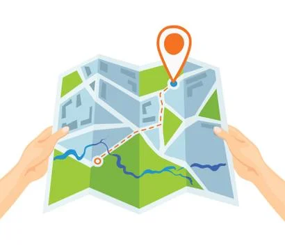 Destination vector concept Stock Illustration