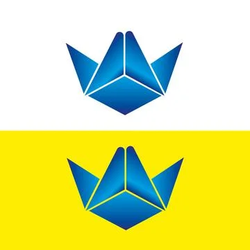 Destiny Logo Stock Vectors gradient dimond Logo Stock Vectors Stock Illustration