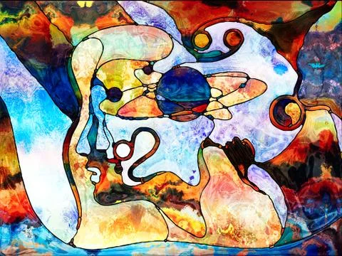 Destiny Within. Stockillustratie