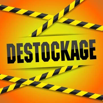 Destock Stock Illustration