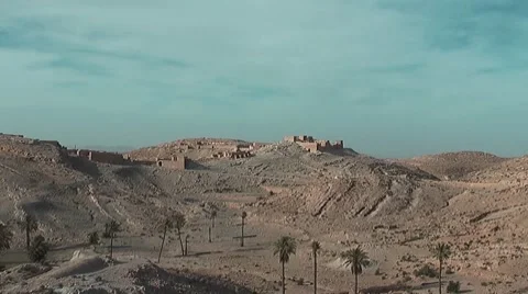 Destroyed city Video stock 7735097