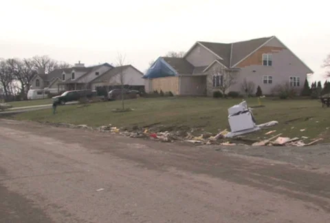 Destroyed Home 2 Stock Footage 283516