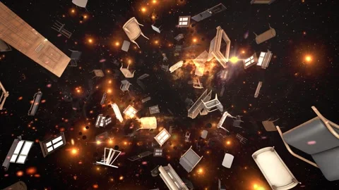 Destroyed House Stock Footage 341506426