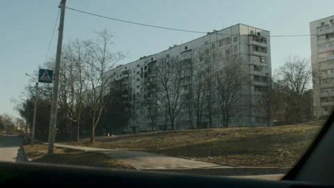 Destroyed houses Stock Footage 261427060