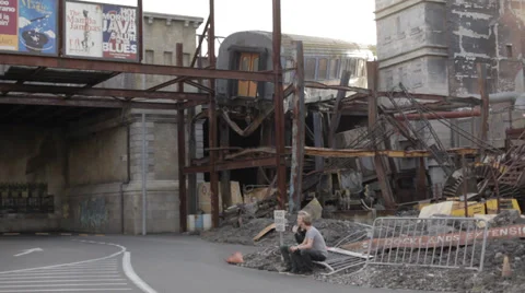 Destroyed London 動画素材 33806399