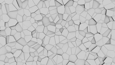 Destroyed moving gray surface. Seamless loop. Stock Footage 121426122