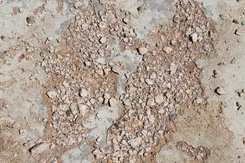 Destroyed old concrete Stock Photos