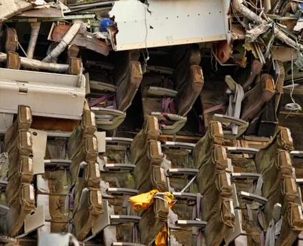 Destroyed plane Stock Photos