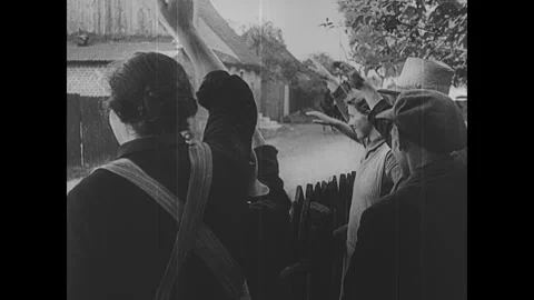 Destroyed Polish bridges, World War Two Stock Footage 252524329