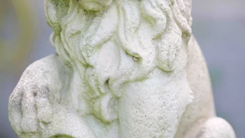 Destroyed stone structure because of climate change and aggressive environmental Video stock 296966062