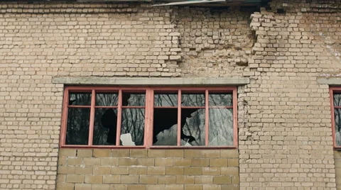 Destroyed by time and war buildings (23) Video stock 48632986