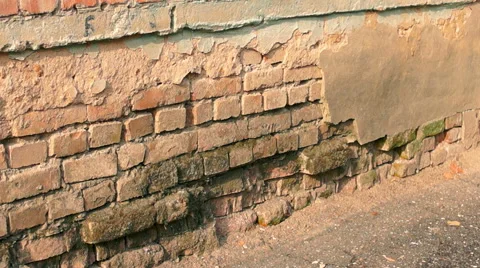 Destroyed by time and war buildings (21) Stock Footage 48632992