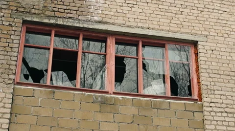 Destroyed by time and war buildings (24) 库存影片 48633001