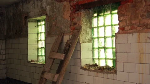 Destroyed by time and war buildings (46) Video stock 48633128