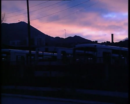 Destroyed wagons and buses Vidéo 8694250